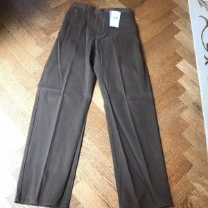 JHane Barnes men’s brown corduroy pants NWT